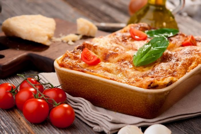 Sweet Pea Lasagna recipe