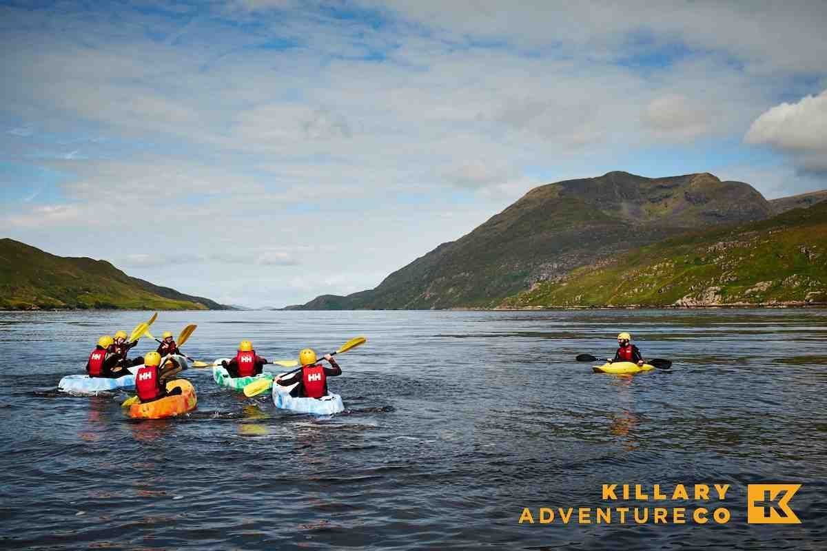 Killary adventure for days out in ireland for teens