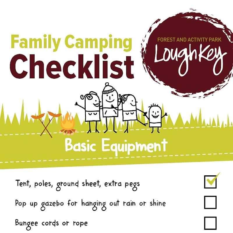 free family camping checklist