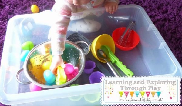 utensils sensory box