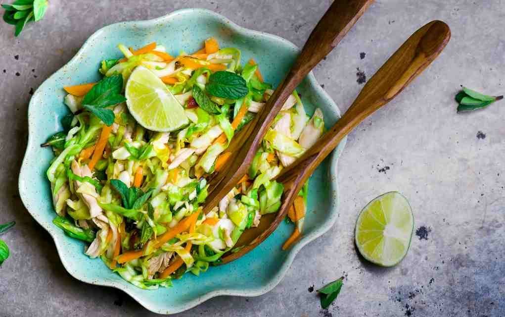 Vietnamese Chicken Salad with Mint is a Perfect Summer Dinner