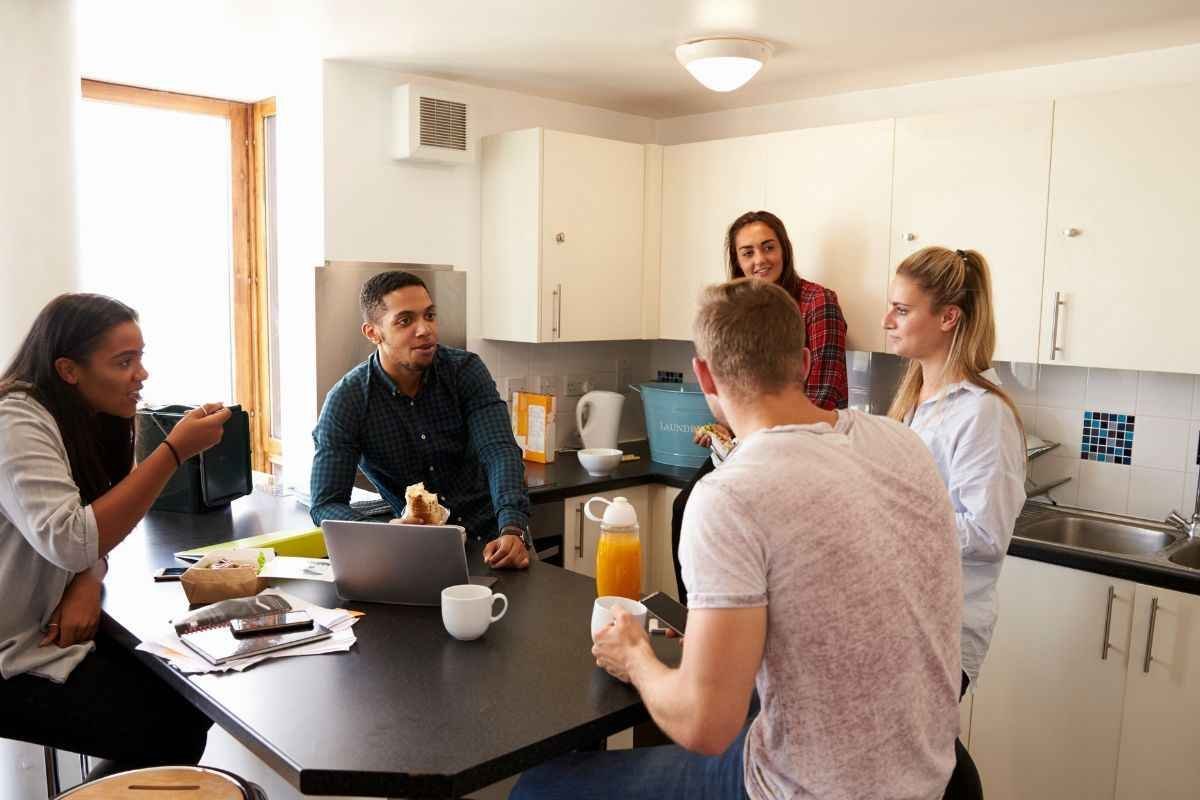 Student accommodation essentials kitchen
